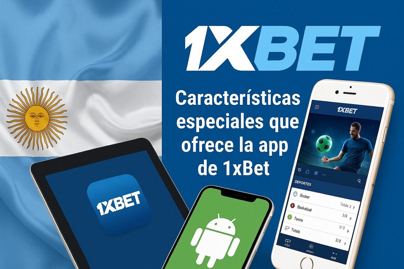 Special features offered by the 1xBet app